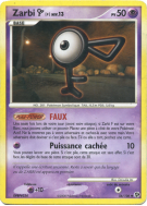 Carte Pokémon Zarbi F 56/106 Peu commune Duels au sommet