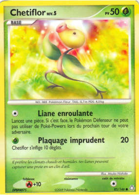 Carte Pokémon Chetiflor 85/146 Commune Éveil des Légendes