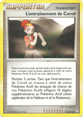 Carte Pokémon L'entrainement de Cornil 130/146 Peu commune Éveil des Légendes