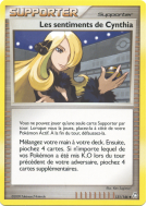 Carte Pokémon Les sentiments de Cynthia 131/146 Peu commune Éveil des Légendes