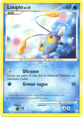 Carte Pokémon Loupio 87/146 Commune Éveil des Légendes