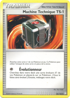 Carte Pokémon Machine Technique TS-1 136/146 Peu commune Éveil des Légendes