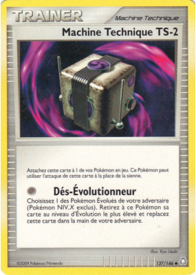 Carte Pokémon Machine Technique TS-2 137/146 Peu commune Éveil des Légendes