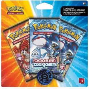 Tripack XY Double Danger Team Aqua (Légers Défauts)