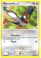 Carte Pokémon Nirondelle 124/146 Commune Éveil des Légendes