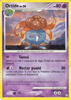 Carte Pokémon Ortide 97/146 Commune Éveil des Légendes