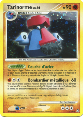 Carte Pokémon Tarinorme 13/146 Holographique Éveil des Légendes