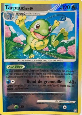 Carte Pokémon Tarpaud 12/146 Holographique Éveil des Légendes