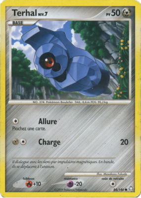 Carte Pokémon Terhal 84/146 Commune Éveil des Légendes