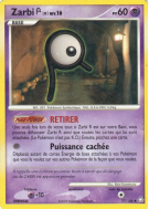 Carte Pokémon Zarbi R 77/146 Peu commune Éveil des Légendes