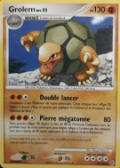 Carte Pokémon Grolem 29/132 Rare Merveilles Secrètes