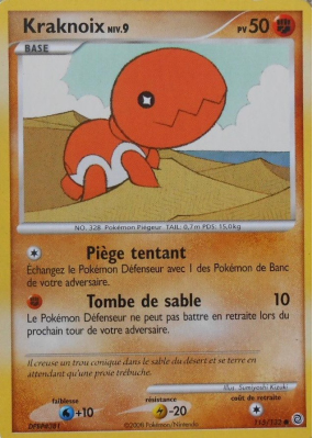 Carte Pokémon Kraknoix 115/132 Commune Merveilles Secrètes