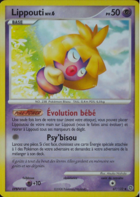 Carte Pokémon Lippouti 67/132 Peu commune Merveilles Secrètes