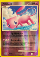 Carte Pokémon Mew 15/132 Holographique Merveilles Secrètes