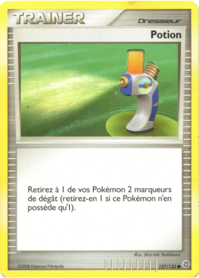 Carte Pokémon Potion 127/132 Commune Merveilles Secrètes