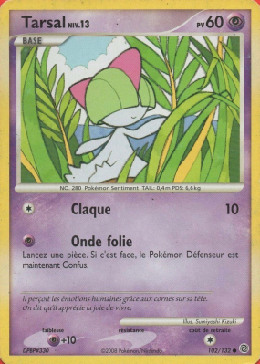 Carte Pokémon Tarsal 102/132 Commune Merveilles Secrètes