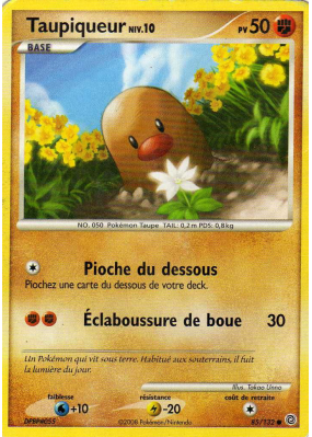 Carte Pokémon Taupiqueur 85/132 Commune Merveilles Secrètes