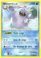 Carte Pokémon Blizzaroi 12/100 Rare Tempête