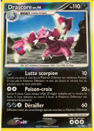 Carte Pokémon Drascore 15/100 Rare Tempête
