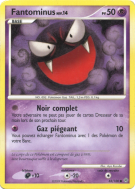 Carte Pokémon Fantominus 62/100 Commune Tempête