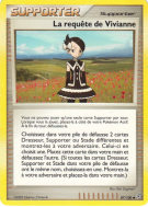 Carte Pokémon La requête de Vivianne 87/100 Peu commune Tempête