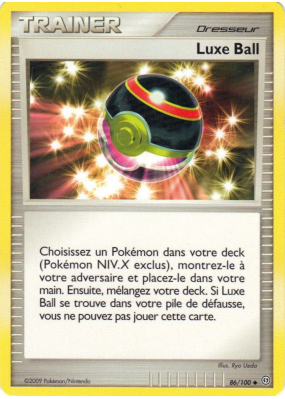 Carte Pokémon Luxe Ball 86/100 Peu commune Tempête