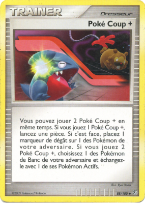 Carte Pokémon Poké Coup + 88/100 Peu commune Tempête