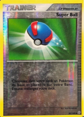 Carte Pokémon Super Ball 85/100 Peu commune Tempête