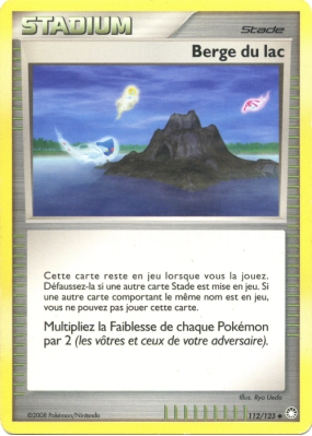 Carte Pokémon Berge du lac 112/123 Peu commune Trésors Mystérieux