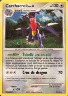 Carte Pokémon Carchacrok 9/123 Holographique Trésors Mystérieux