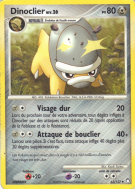 Carte Pokémon Dinoclier 63/123 Peu commune Trésors Mystérieux
