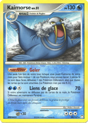 Carte Pokémon Kaimorse 39/123 Peu commune Trésors Mystérieux