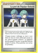 Carte Pokémon La pari de l'équipe Galaxie 115/123 Peu commune Trésors Mystérieux
