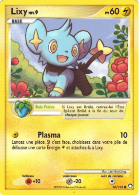 Carte Pokémon Lixy 98/123 Commune Trésors Mystérieux