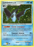 Carte Pokémon Luminéon 11/123 Holographique Trésors Mystérieux