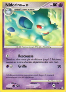 Carte Pokémon Nidorina 56/123 Peu commune Trésors Mystérieux