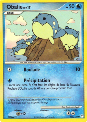 Carte Pokémon Obalie 102/123 Commune Trésors Mystérieux