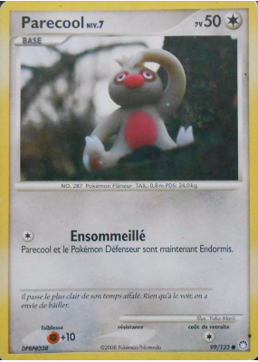 Carte Pokémon Parecool 99/123 Commune Trésors Mystérieux