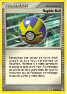 Carte Pokémon Rapide Ball 114/130 Peu commune Trésors Mystérieux