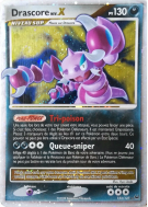 Carte Pokémon Drascore NIV.X 123/127 NIV.X Platine (JCC)