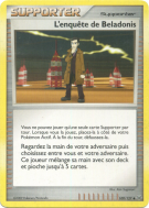 Carte Pokémon L'enquête de Beladonis 109/127 Peu commune Platine (JCC)