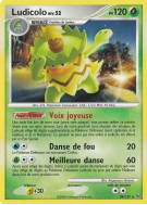 Carte Pokémon Ludicolo 34/127 Rare Platine (JCC)