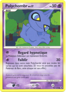 Carte Pokémon Polychombr 92/127 Commune Platine (JCC)