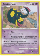 Carte Pokémon Seviper 61/127 Peu commune Platine (JCC)