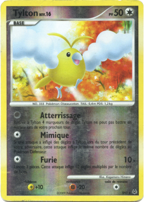 Carte Pokémon Tylton SH5 Ultra Rare Platine (JCC)