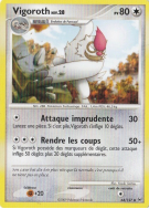 Carte Pokémon Vigoroth 64/127 Peu commune Platine (JCC)