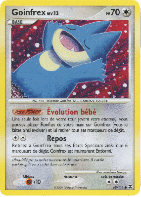 Carte Pokémon Goinfrex 69/111 Commune Rivaux Émergeants