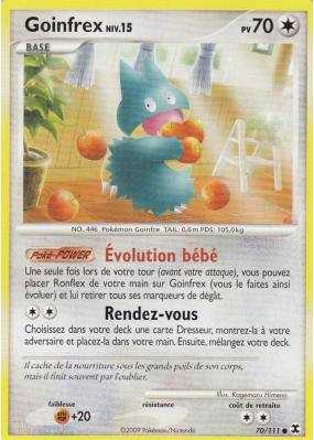 Carte Pokémon Goinfrex 70/111 Commune Rivaux Émergeants