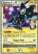 Carte Pokémon Luxray GL NIV.X 109/111 Collection Classique Rivaux Émergeants