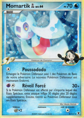 Carte Pokémon Momartik GL 6/111 Holographique Rivaux Émergeants